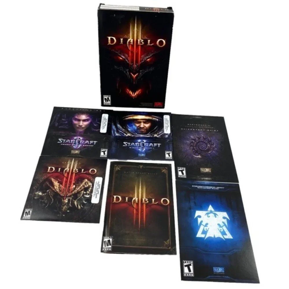 Blizzard Diablo III 3 DVD Game Disc PC Collectors Edition